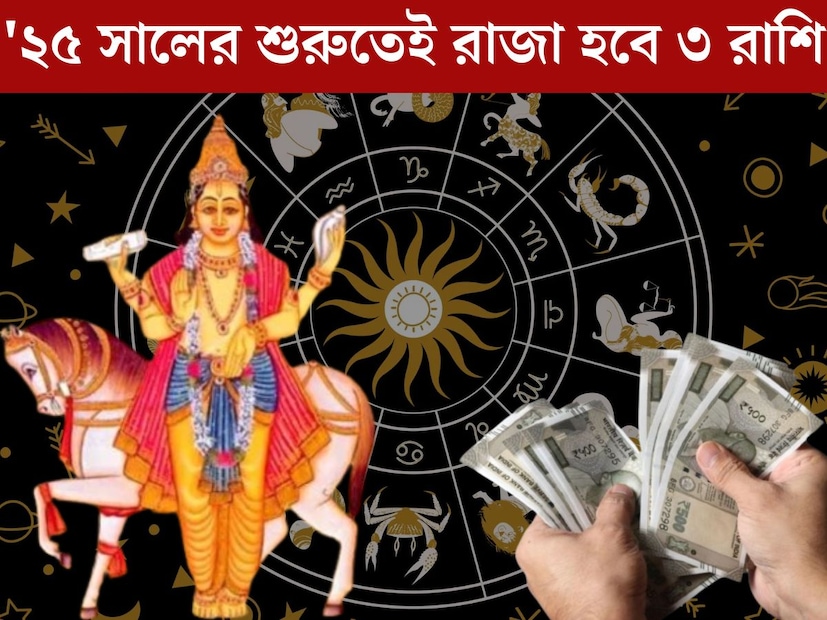 ডিসেম্বর প্রায় শেষের পথে। ক'দিন পরেই নতুন বছরকে স্বাগত জানাবে বিশ্ববাসী। ২০২৫ সাল জ&#x200d;্যোতিষশাস্ত্রের দিক থেকে অত&#x200d;্যন্ত গুরুত্বপূর্ণ হতে চলেছে। তৈরি হবে বেশ কয়েকটি গুরুত্বপূর্ণ রাজযোগ। বেশ কয়েকটি রাশির কপাল খুলে যাবে। 