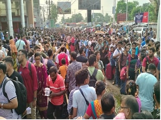 পেট্রাপোল সীমান্তে। ছবি সৌজন্যে- Bangla Tribune 