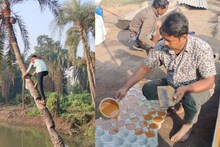 খাঁটি খেজুর গুড়ের সেরা ঠিকানা! শীত পড়তেই ক্রেতাদের ভিড় বাড়ছে এই গ্রামে