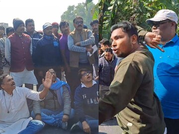কেন্দ্রীয় বাহিনী দিয়েও থামল না অশান্তি! কাঁথির সমবায় ভোটে তৃণমূল-বিজেপি সংঘর্ষ, অবরোধ