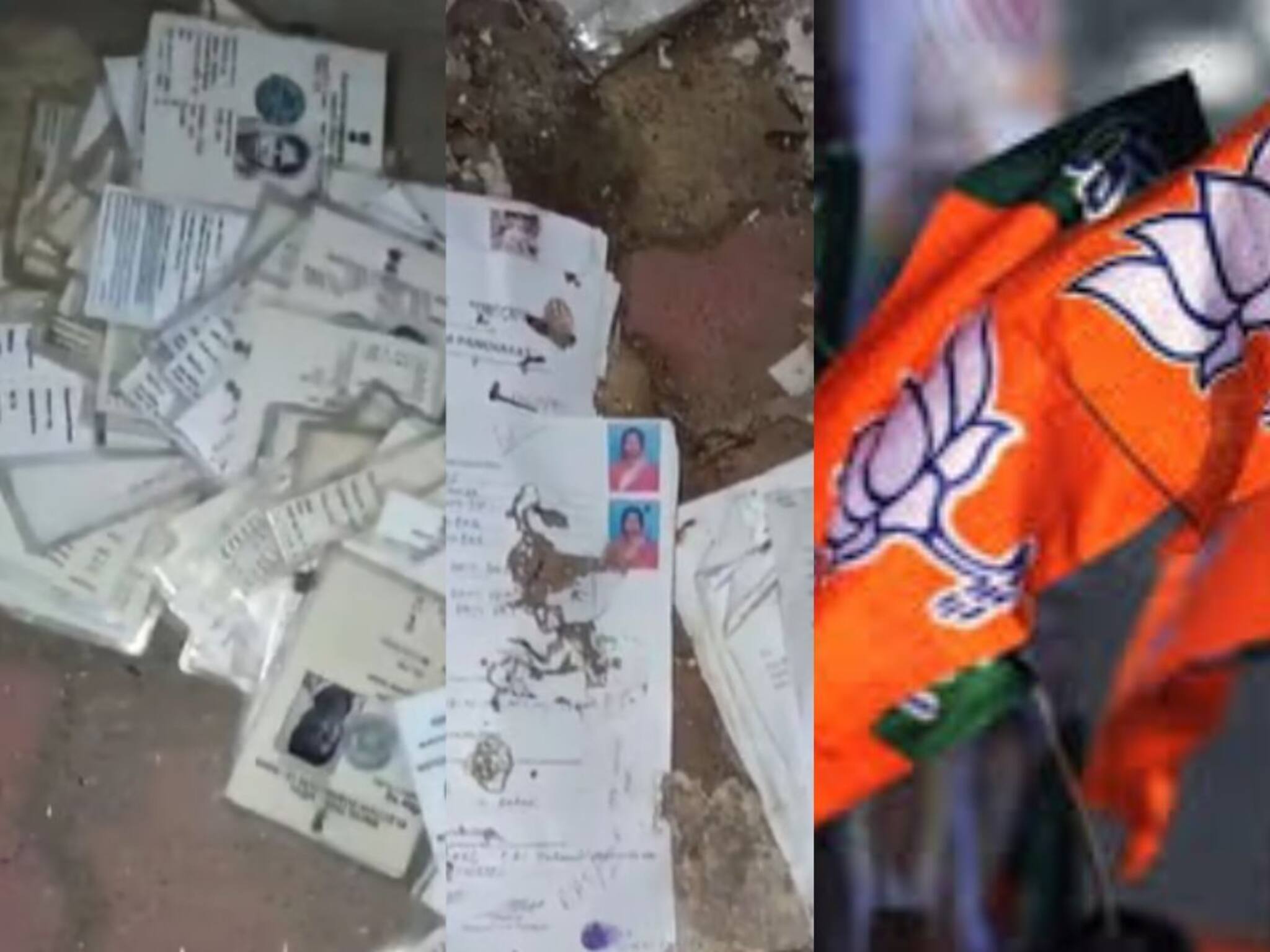 রাতের অন্ধকারে পুরনো ব্যালট পেপার, ভোটার কার্ড সব বিক্রি হচ্ছে! অভিযোগ বিজেপির