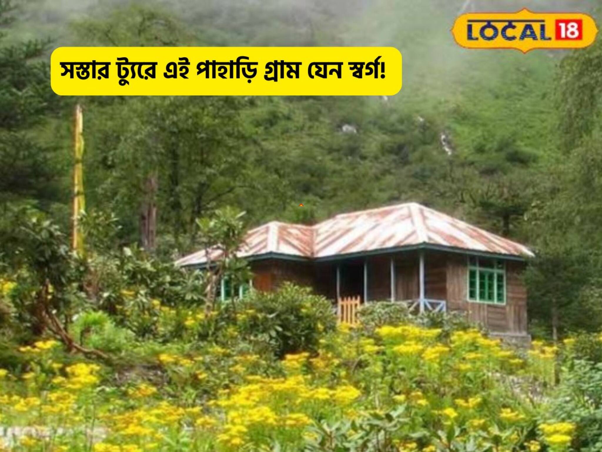 দার্জিলিং না,এবার স্বাদ বদল,অল্প খরচে ফ্যামিলি নিয়ে এই পাহাড়ি গ্রাম যেন স্বর্গ