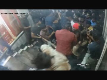 থিয়েটারের হাড়হিম সিসিটিভি ফুটেজ
