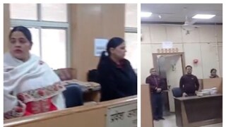 দফতরের সব কর্মীকে দাঁড় করিয়ে রাখলেন সরকারি কর্তা৷ ছবি- এক্স হ্যান্ডেল থেকে৷