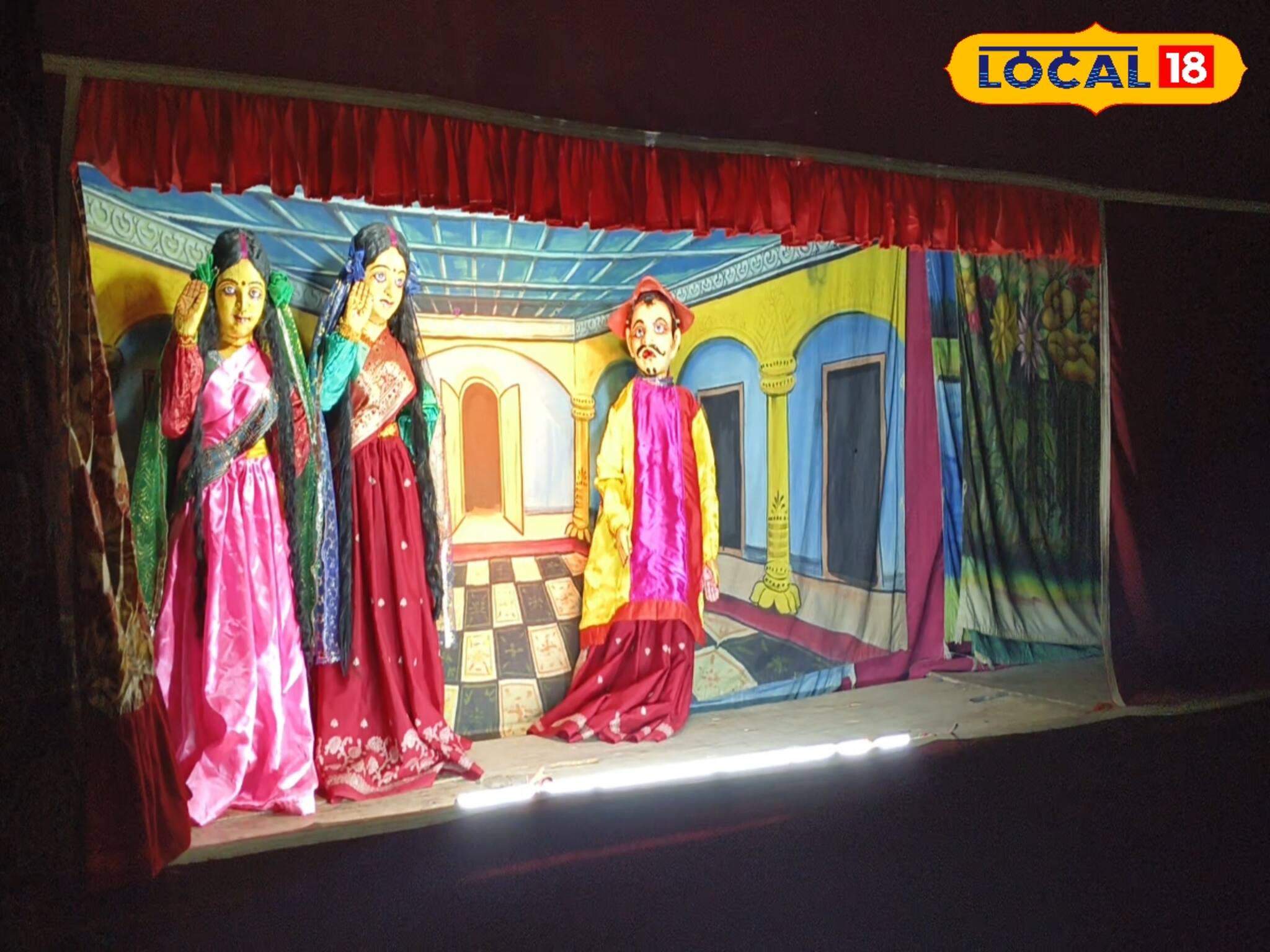 কথায় পড়েনি ইতি, বাংলার শিকড়ের কাছাকাছা থাকা পুতুলনাচ দেখতে ফের জমল ভিড়