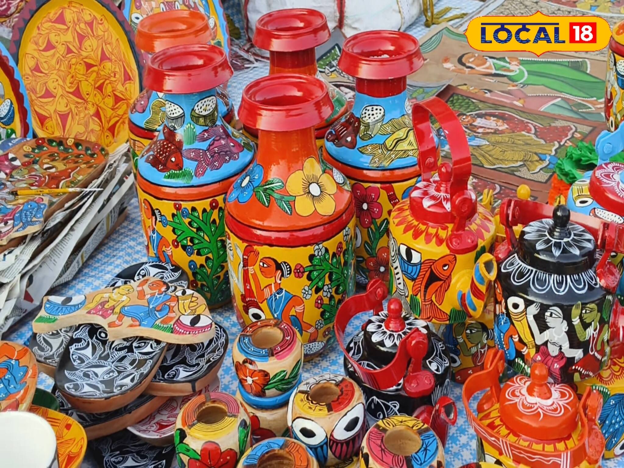 মেদিনীপুরের বিখ্যাত পটচিত্র এখন মিলছে এই জেলাতেও! জেনে নিন ঠিকানা