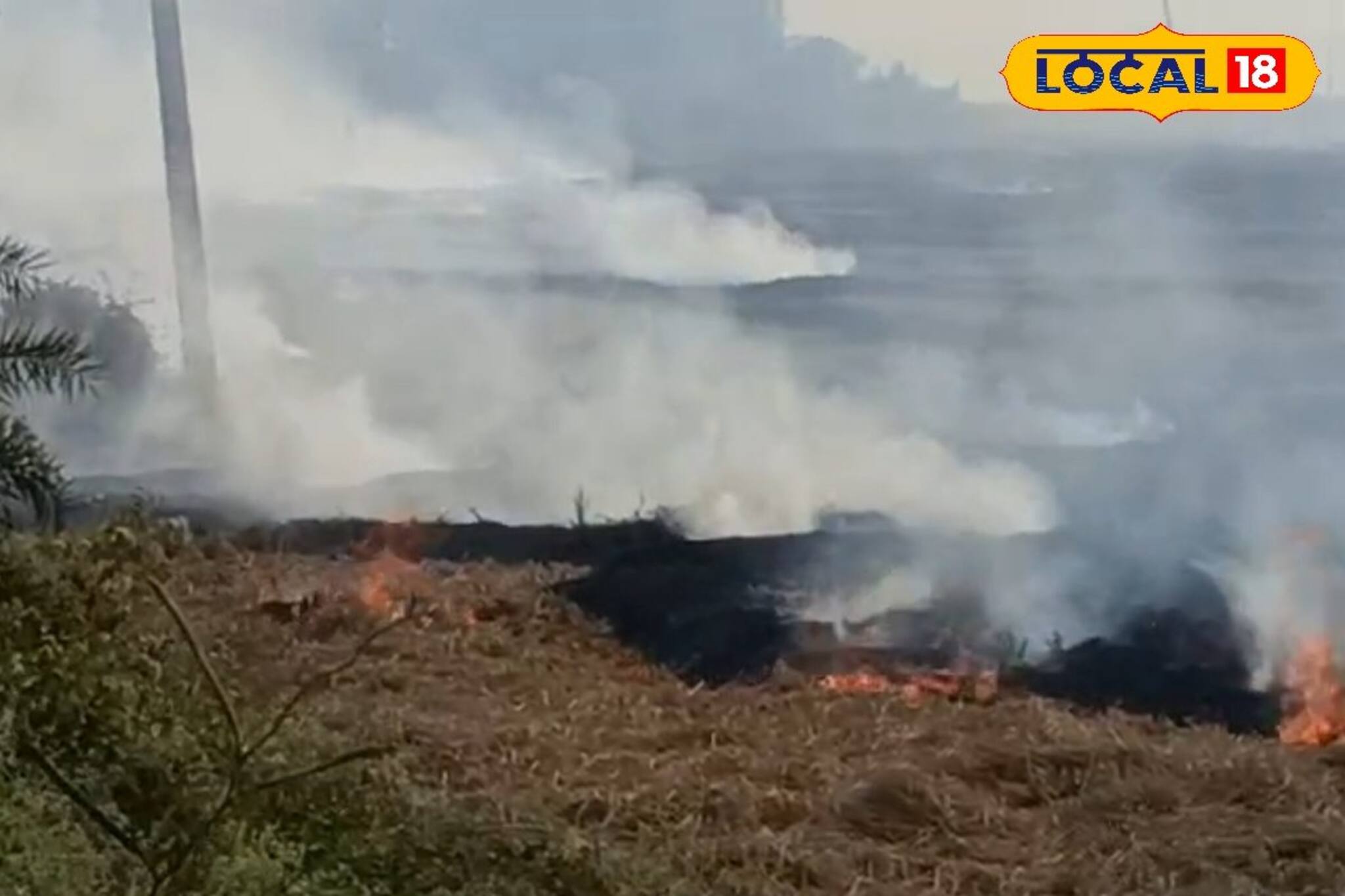 সেনা ক্যাম্পের বাইরে দাউ দাউ করে জ্বলছে আগুন! জলে যাচ্ছে লাখ লাখ টাকা