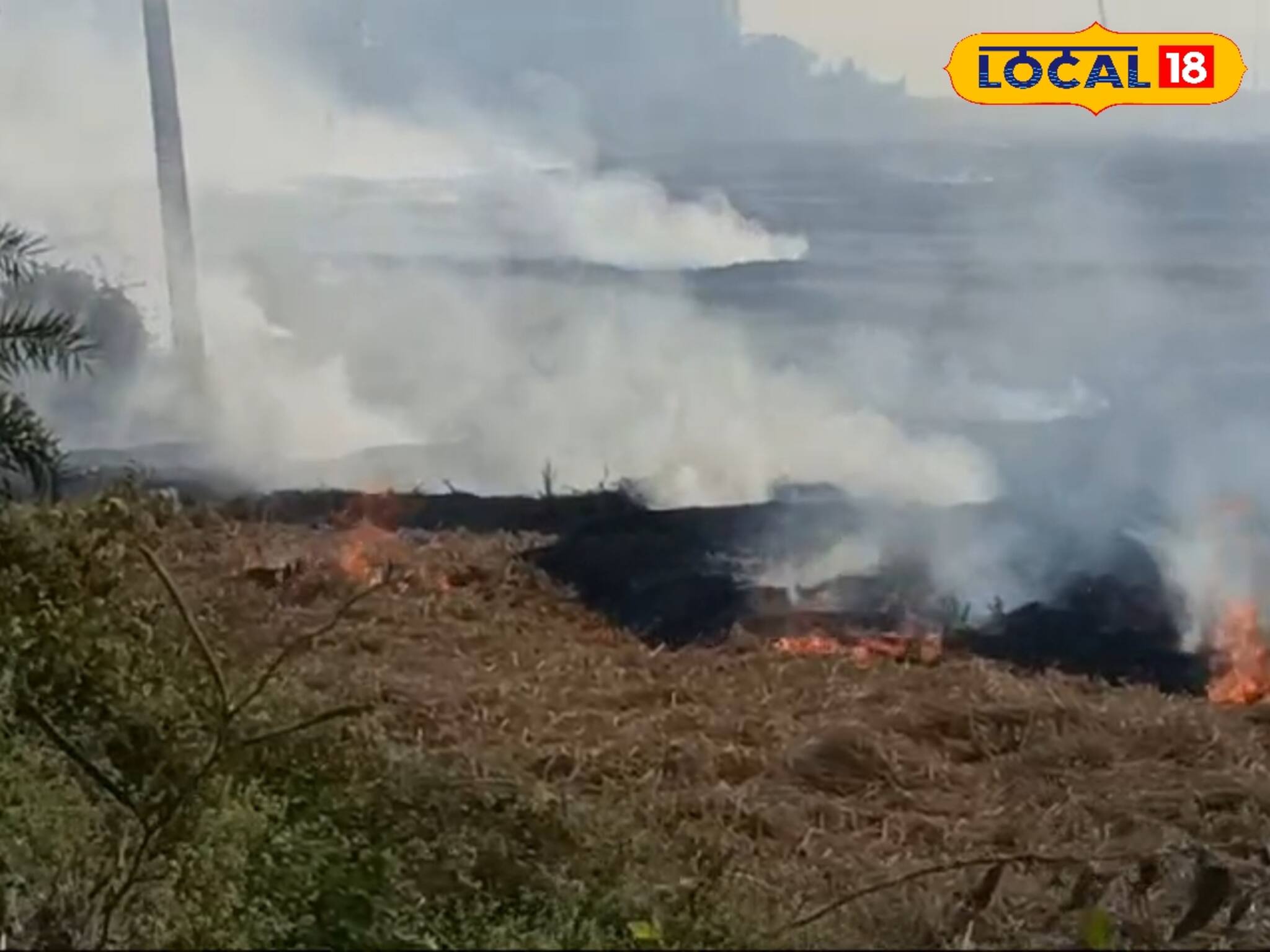 সেনা ক্যাম্পের বাইরে দাউ দাউ করে জ্বলছে আগুন! জলে যাচ্ছে লাখ লাখ টাকা