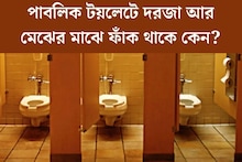 পাবলিক টয়লেটে দরজা আর মেঝের মাঝে ফাঁক থাকে কেন বলুন তো? রয়েছে বড় কারণ! জানলে