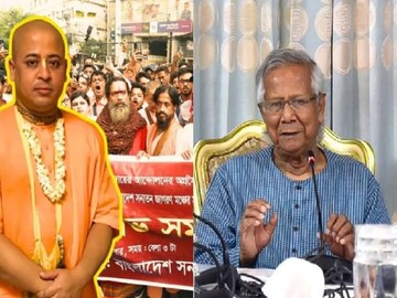 চিন্ময়ের মুক্তির দাবি