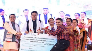 ত্রিপুরার মুখ্যমন্ত্রী মানিক সাহা 