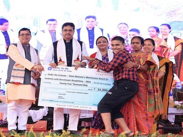 ত্রিপুরার মুখ্যমন্ত্রী মানিক সাহা 