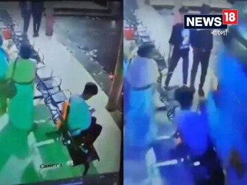 বসে থাকা যাত্রীর বুকের উপর উঠে গেল বাস! অলৌকিকভাবে বাঁচল যুবক, দেখুন ভিডিও