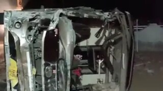 ভয়ঙ্কর দুর্ঘটনা! গভীর রাতে মুখোমুখি সংঘর্ষ দুই বাসের, মৃত ১, আহত একাধিক