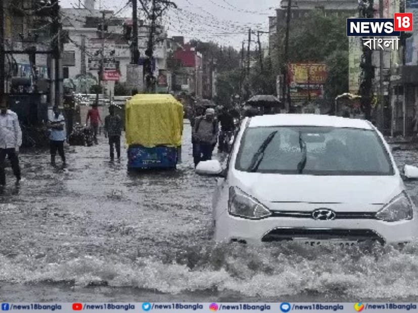 রবিবার বজ্রবিদ্যুৎসহ বৃষ্টির সঙ্গে ৩০ থেকে ৪০ কিলোমিটার গতিবেগে দমকা ঝোড়ো বাতাস বইবে পূর্ব ও পশ্চিম মেদিনীপুর এবং উত্তর ও দক্ষিণ ২৪ পরগণা জেলায়। (প্রতীকী ছবি) 