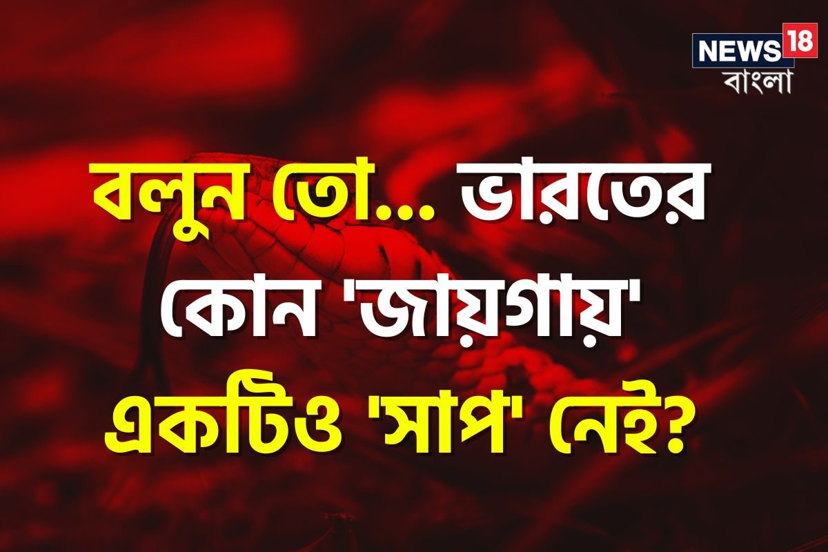 ভারতের কোন 'জায়গায়' একটিও 'সাপ' নেই বলুন তো...? 'নাম' শুনলেই চমকাবেন, শিওর!