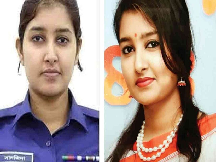 বাংলাদেশে ছাত্রলীগের কেন্দ্রীয় দুই নেতাকে শাহবাগ থানায় নিয়ে পেটানোর ঘটনায় আলোচনায় এসেছিলেন ঢাকা মহানগর পুলিশের (ডিএমপি) প্রাক্তন অতিরিক্ত উপকমিশনার সানজিদা আফরিন।
