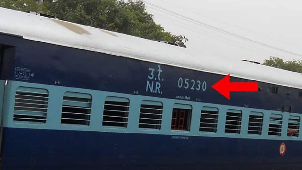 Saet Number Train do you know the meaning of these 5 digit numbers written on trains ...