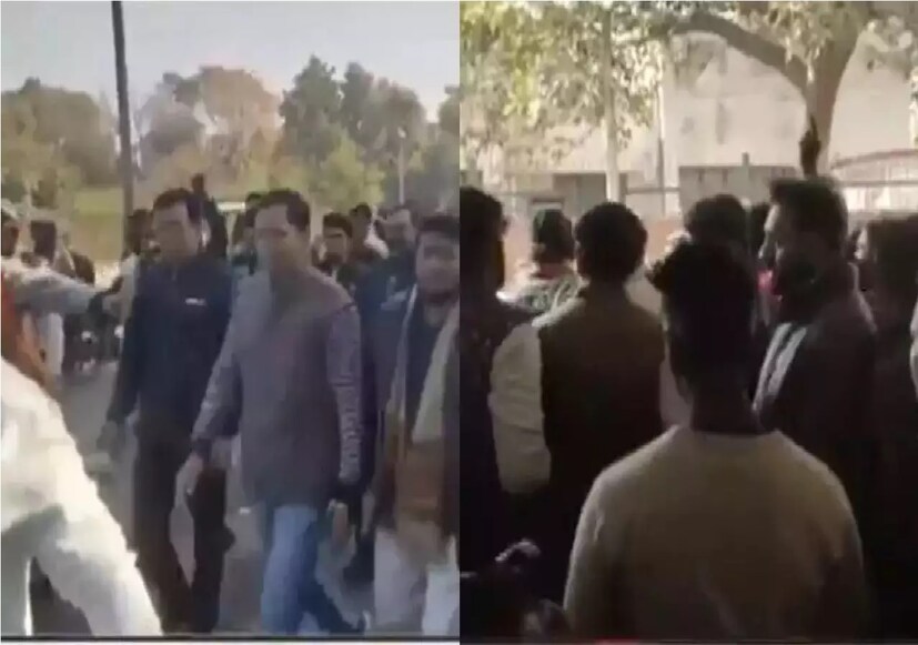 আলিগড় জেলার একটি গেস্ট হাউসে ২১ ডিসেম্বর হতে চলা বিবাহ পরবর্তী  আশীর্বাদ অনুষ্ঠান বাতিল করা হয়েছে। হিন্দু সংগঠনগুলি এই অনুষ্ঠান করলে চরম পরিণতি হবে বলে হুঁশিয়ারিও দিয়েছে। মেয়েটির বাড়ির পরিবার পার্টির জন্য ছাপানো কার্ড হিন্দু সংগঠনগুলোকে পাঠিয়েছে।