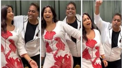 Ganesh Acharya And Shreya Ghoshal Ganesh Acharya And Shreya Ghoshal