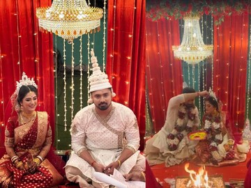 শ্বেতার সিঁথিতে সিঁদুর দিলেন রুবেল! প্রেমের কাহিনি একধাপ এগিয়ে শুরু নতুন অধ্যায় শ্বেতার সিঁথিতে সিঁদুর দিলেন রুবেল! প্রেমের কাহিনি একধাপ এগিয়ে শুরু নতুন অধ্যায়