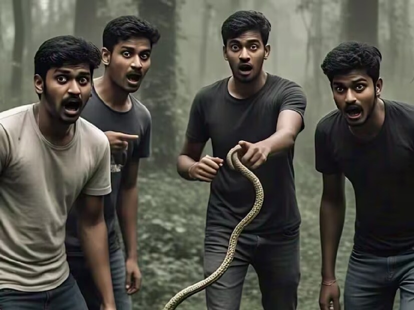 সাপ এমন গাছপালা ও জায়গা বেছে নেয় যা তাদের গায়ের রঙের সঙ্গে মিলে যায়। তাই অনেক সময় সবুজ পাতা বা গাছের মধ্যে তারা এমনভাবে মিশে যায় যে খালি চোখে দেখা সম্ভব হয় না।