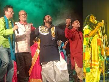 'লাল পাহাড়ির দেশে যা'র কবি অরুণ চক্রবর্তী স্মরণে সহজিয়া উৎসব! 

