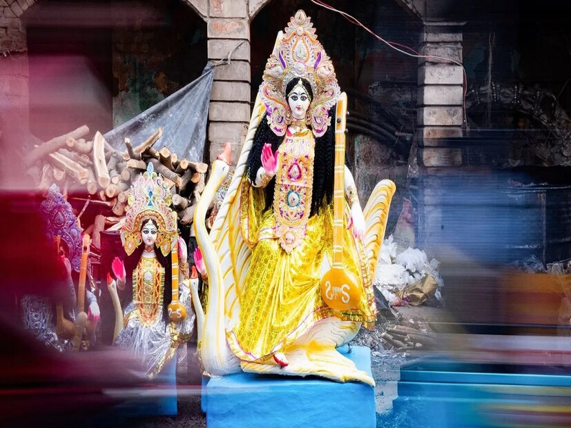 *সরস্বতী পুজোর দিন কোনও ভাবেই ফসল কাটা উচিত নয় বা বাড়ির যে কোনও গাছ কাটা উচিত নয়। এই সময় গাছেরাও উৎসবের আনন্দে মেতে ওঠে। তাই এই দিন বাড়িতে গাছ লাগানো খুবই শুভ মনে করা হয়। সংগৃহীত ছবি। 