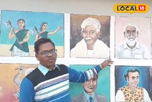 বাড়ির দেওয়াল যেন জীবন্ত ক্যানভাস! আদিবাসী সম্প্রদায়ের ঐতিহ্য উঠেছে ফুটে