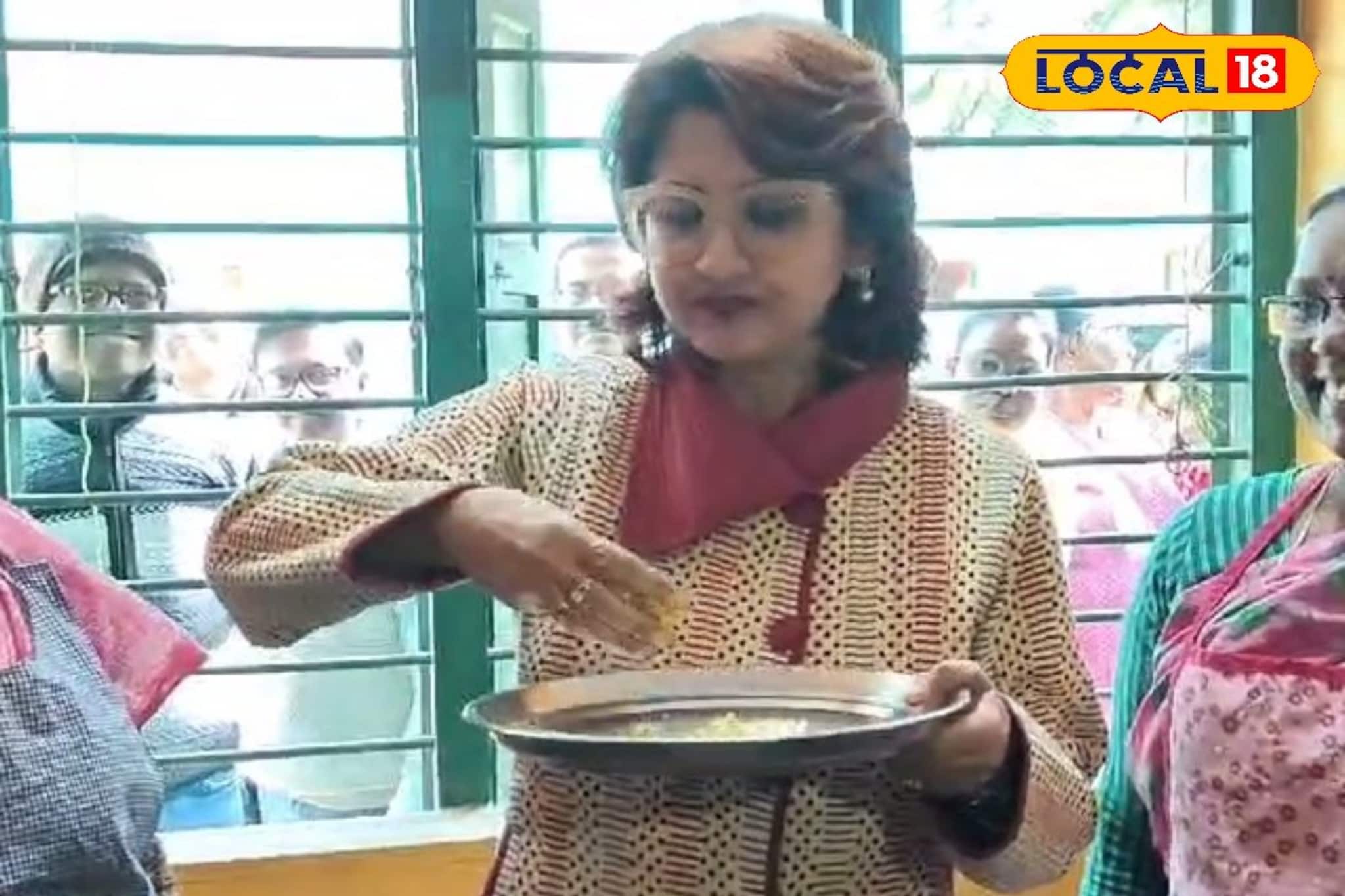 হুগলির স্কুলে গিয়ে মিড-ডে মিল খেলেন রচনা, খাবার মুখে দিতেই হতবাক নেত্রী! তারপর?