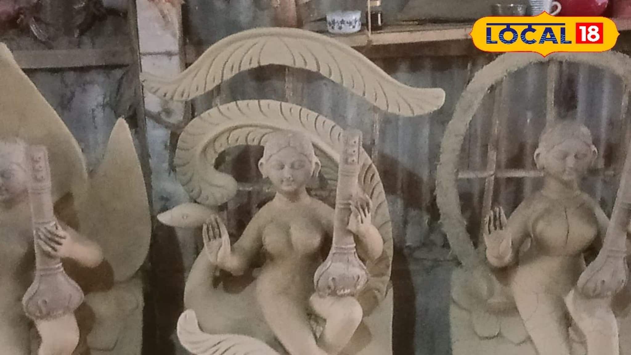 দাম বাড়ল সরস্বতী প্রতিমার, দেখে নিন এই কত টাকায় কিনলে ঠকতে হবে না