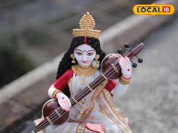 Saraswati Idol Going to USA: অপূর্ব সুন্দর মাতৃমূর্তি, মিনিয়েচার সরস্বতী এবার শান্তিপুর থেকে সোজা আমেরিকায়