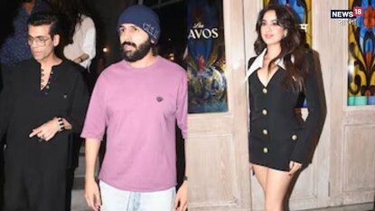 করণ, জাহ্নবী এবং কার্তিক করণ, জাহ্নবী এবং কার্তিক