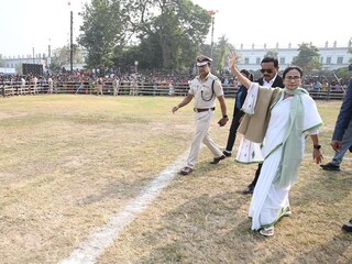 মালদহ সফরে মমতা বন্দ্যোপাধ্যায়