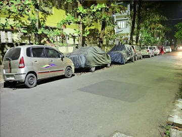 সল্টলেকের ফাঁকা রাস্তা। সংগৃহীত ছবি। 