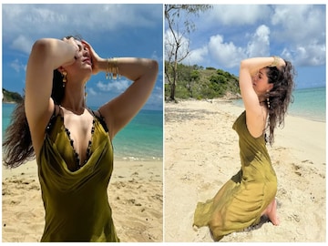 সমুদ্রের স্রোতে মস্তি! লুক দেখে বোল্ড সকলেই, নোনতা সাগরের জল মেখে পাক্কা জলপরী