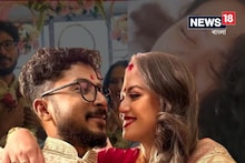 আলুথালু চেহারা, এলোমেলো চুল... সাদা চাদরের নীচে বরের আদরে বুঁদ 'মিশকা' অহনা