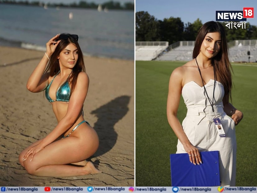 মডেলিং থেকে অভিনয় আর গ্ল্যামার জগৎ থেকে স্পোর্টস ব্রডকাস্টিংয়ের দুনিয়া অনায়াস বিচরণ তাঁর। আবার ২০২৩ গ্লোবাল টি২০ কানাডা টুর্নামেন্টে ব্যাপক ভাবে সকলের দৃষ্টি আকর্ষণ করেছিলেন তিনি। ঠিকই ধরেছেন। কথা হচ্ছে, বহুমুখী প্রতিভার অধিকারিণী ইয়েশা সাগরের। কিন্তু কে এই রহস্যময়ী। জেনে নেওয়া যাক তাঁর পরিচয়। (Photo-Instagram)