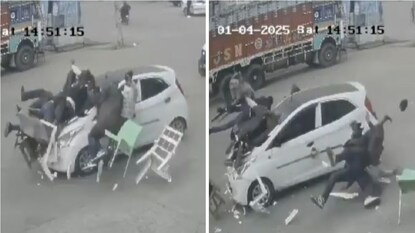 ভরা বাজারে নিয়ন্ত্রণ হারিয়ে ৫ জনকে সজোরে ধাক্কা বেপরোয়া গাড়ির ভরা বাজারে নিয়ন্ত্রণ হারিয়ে ৫ জনকে সজোরে ধাক্কা বেপরোয়া গাড়ির