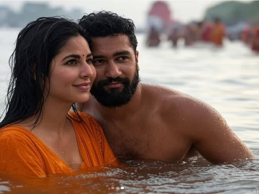প্রয়াগরাজে কুম্ভমেলায় ক্যাটরিনা কাইফ, ভিকি কৌশল? ভাইরাল ছবি ঘিরে জোর চর্চা