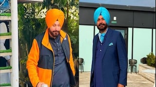 পাঁচ মাস আগে (বাঁদিকে) এবং এখন সিধুর চেহারা৷ 