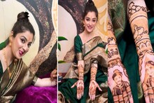 শ্বেতা-রুবেলের বিয়ে, ফর্সা-হাতে বর-কনের মুখের মেহন্দি শ্বেতার হাতের ছবি ভাইরাল