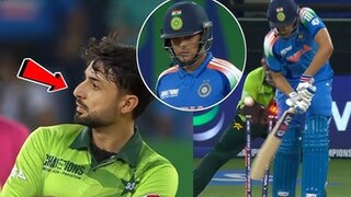 শুভমানকে আউট করে মাঠ ছেড়ে বেরিয়ে যেতে বলে বিতর্কে পাক স্পিনার (Photo: JioHotstar)