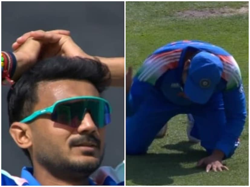 ক্যাচ মিস করার পর মাঠেই আফসোস করতে দেখা যায় রোহিত শর্মাকে। এমন সহজ ক্যাচ কীভাবে তিনি মিল করলেন নিজেও বুঝে উঠতে পারেননি ভারত অধিনায়ক। মাটি চাপড়াতে দেখা যায় তাঁকে।