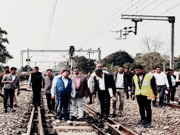 লামডিং-ডিব্রুগড় সেকশনের রেলওয়ে বৈদ্যুতিকীকরণের কাজ সম্পূর্ণ হওয়ার পথে (File Photo)