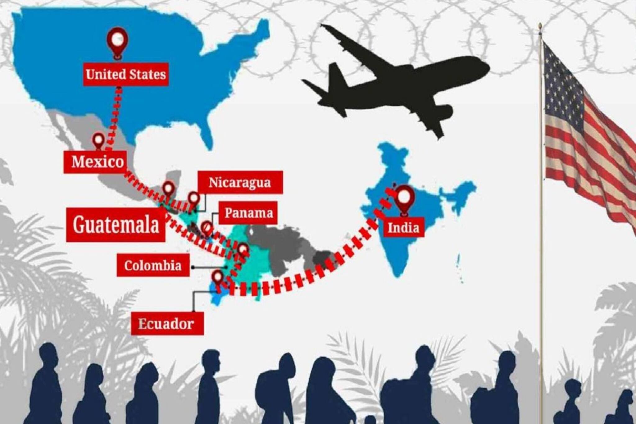 অবৈধ পথে আমেরিকায় ঢোকা, জানেন কেমন সেই পথ? ‘ডাঙ্কি রুট’-এর চক্রটা ঠিক কতটা ভয়ঙ্কর!