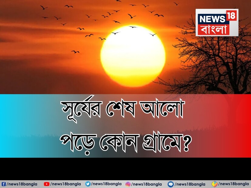 তেমনই একটি প্রশ্ন এই প্রতিবেদনে তুলে ধরা হয়েছে। ভারতের কোন জায়গায় শেষ সূর্যের আলো পড়ে? আরো ভাল করে বলতে গেলে দেশের কোথায় সবার শেষে সূর্যাস্ত হয়? এই প্রশ্নের উত্তর দিতে গিয়ে হোঁচট খেয়েছেম অনেকেই।