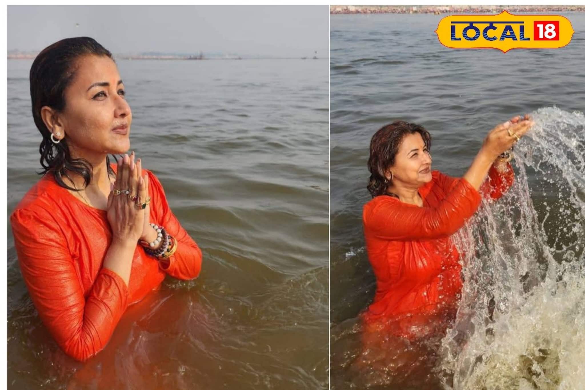 ত্রিবেণী সঙ্গমে ডুব দিলেন হুগলির সাংসদ রচনা, পুন্যস্নান সেরে কী বললেন জানেন?