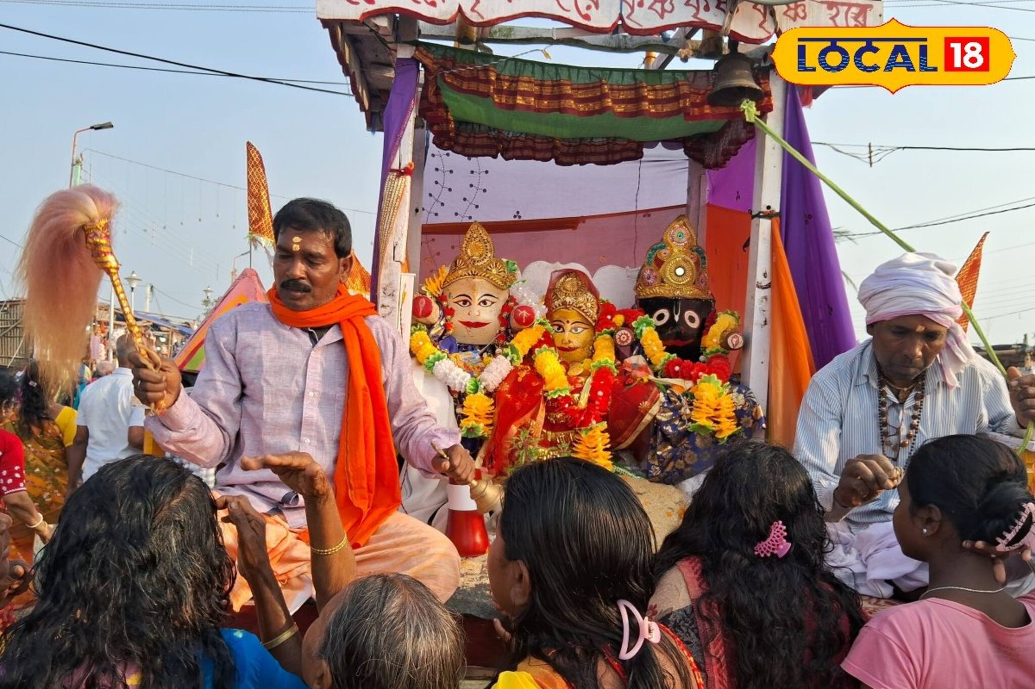 এ বার গঙ্গাসাগরের সৈকতেও প্রভু জগন্নাথদেবের দর্শন! উচ্ছ্বসিত পুণ্যার্থীরা