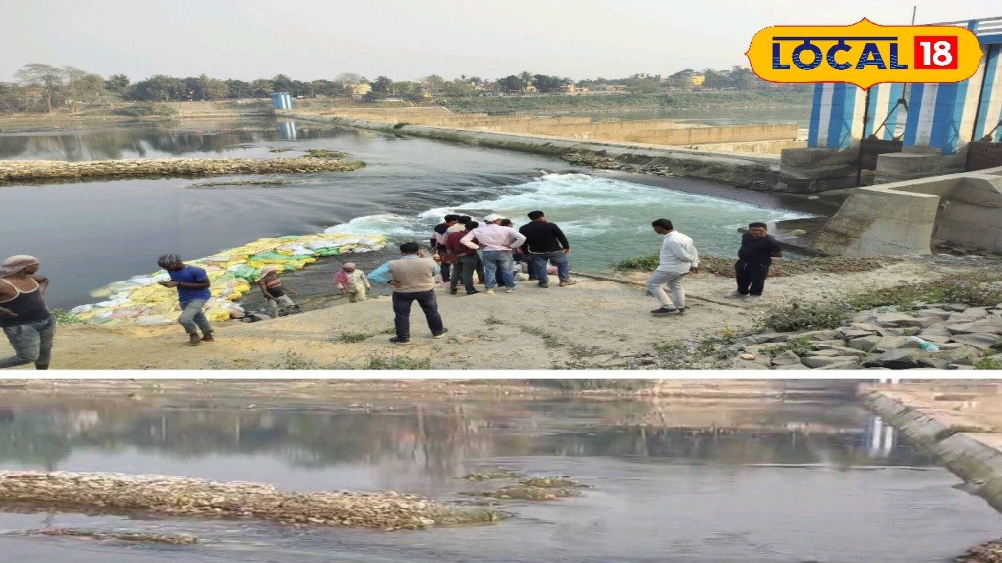 আত্রেয়ী নদীর ড্যামে জল কমতেই নতুন কেস! বেরিয়ে এল বিশাল এক জিনিস!